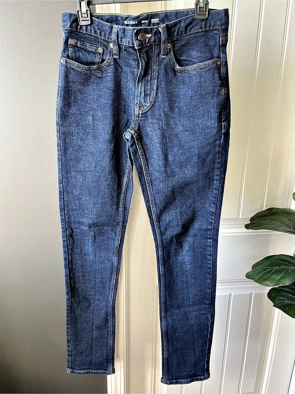Old Navy Skinny Built-In Flex Jeans Blue Skinny Jeans Men’s Size 30x32